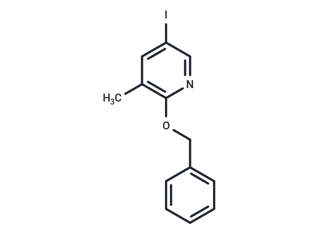 化合物 2-Benzyloxy-5-iodo-3-methylpyridine,2-Benzyloxy-5-iodo-3-methylpyridine