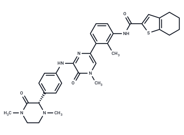 化合物 GDC-0834 S-enantiomer,GDC-0834 S-enantiomer