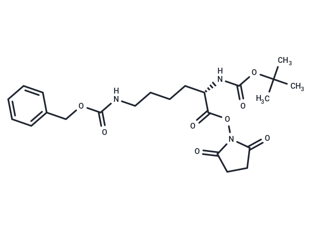 化合物 Boc-Lys(Z)-OSu,Boc-Lys(Z)-OSu