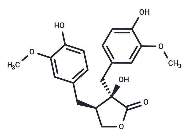 蕘花酚,(+)-Nortrachelogenin