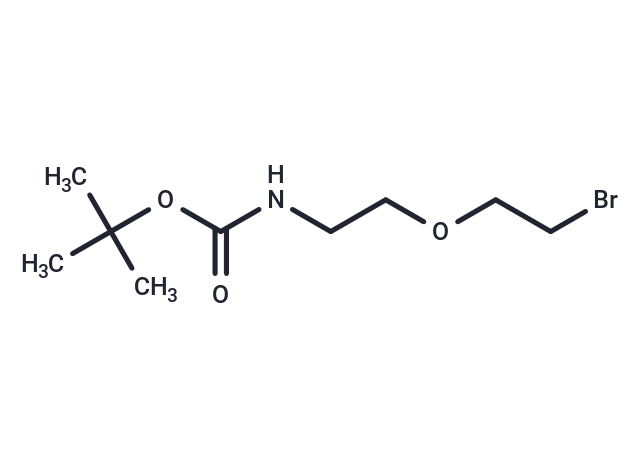 化合物 N-Boc-PEG2-bromide,N-Boc-PEG2-bromide