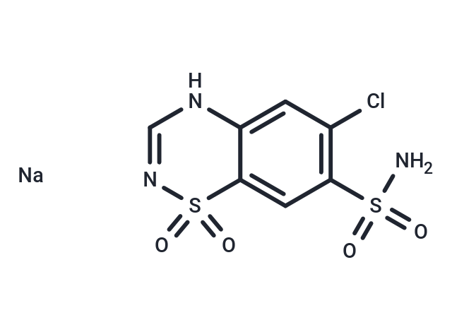 化合物 Chlorothiazide Sodium,Chlorothiazide Sodium