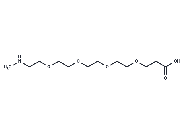 化合物 Methylamino-PEG4-acid,Methylamino-PEG4-acid