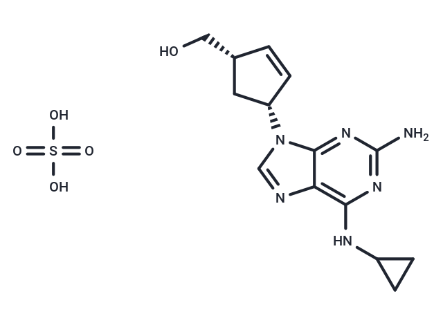 化合物 Abacavir monosulfate,Abacavir monosulfate