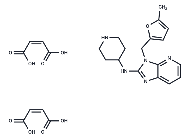 化合物 Noberastine maleate,Noberastine maleate