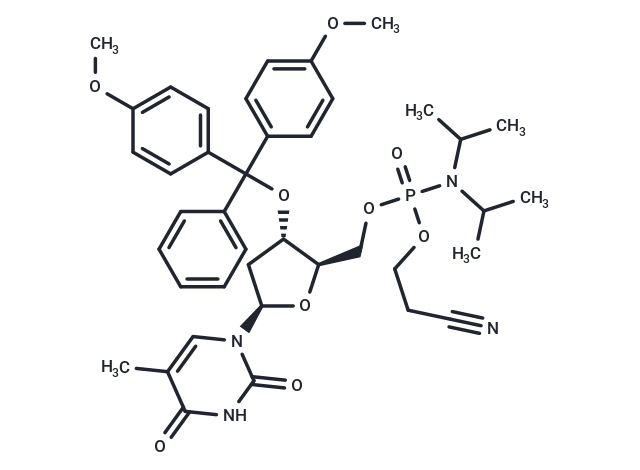 化合物 3’-O-DMTr-thymidine ? 5’-CE phosphoramidite,3’-O-DMTr-thymidine ? 5’-CE phosphoramidite