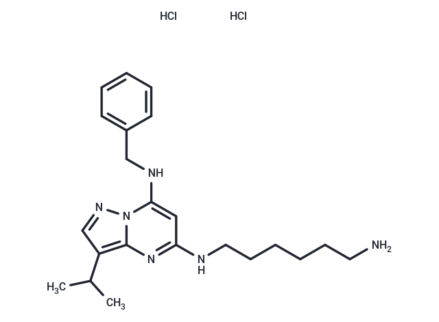 化合物 BS-181 dihydrochloride,BS-181 dihydrochloride