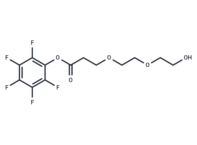 化合物 Hydroxy-PEG2-C2-PFP ester,Hydroxy-PEG2-C2-PFP ester