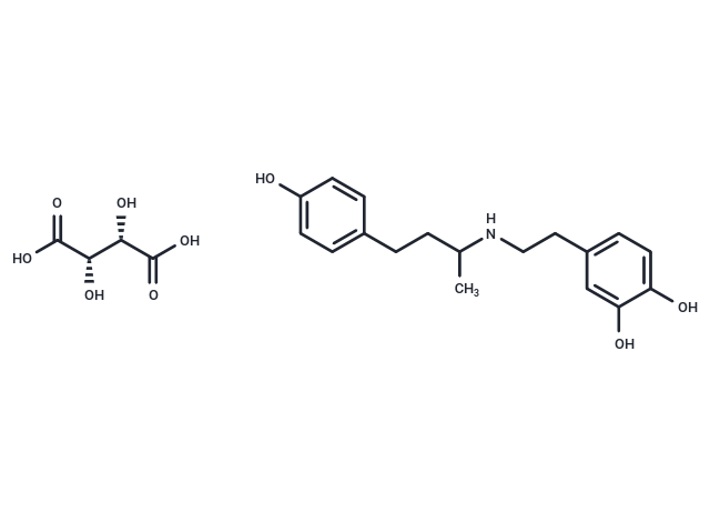 化合物 Dobutamine tartrate,Dobutamine tartrate