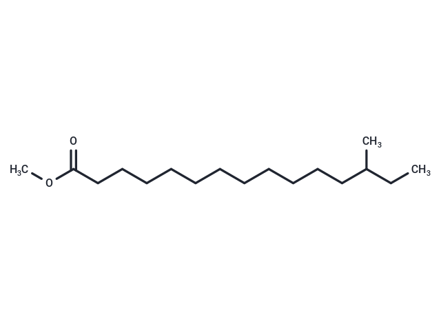 化合物 13-methyl Pentadecanoic Acid methyl ester,13-methyl Pentadecanoic Acid methyl ester