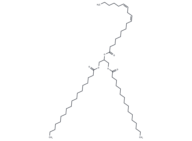 化合物 1-Palmitoyl-2-Linoleoyl-3-Stearoyl-rac-glycerol,1-Palmitoyl-2-Linoleoyl-3-Stearoyl-rac-glycerol