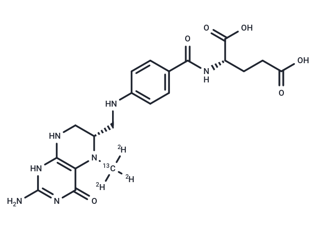 左旋葉酸-13C-d3,Levomefolic Acid-13C-d3