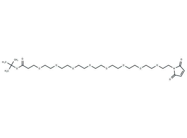 化合物 Mal-PEG8-Boc,Mal-PEG8-Boc