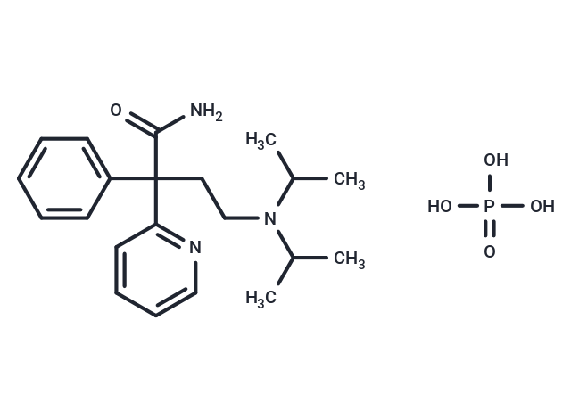 化合物 Disopyramide phosphate,Disopyramide phosphate