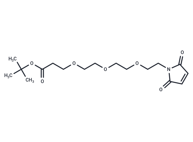 化合物 Mal-PEG3-Boc,Mal-PEG3-Boc