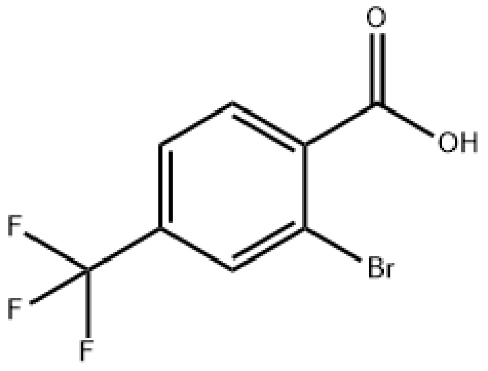 2-溴-4-三氟甲基苯甲酸,2-bromo-4-(trifluoromethyl)benzoic acid