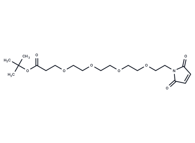 化合物 Mal-PEG4-Boc,Mal-PEG4-Boc