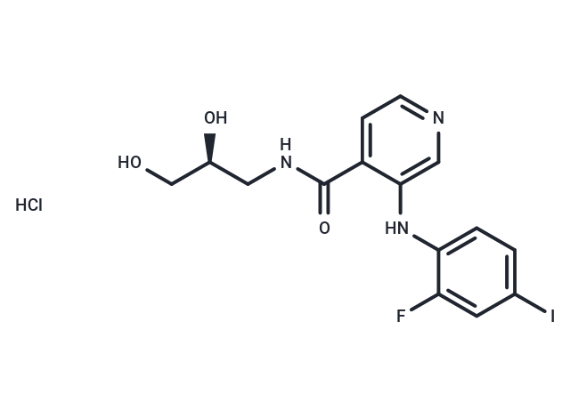 化合物 Pimasertib HCl,Pimasertib HCl