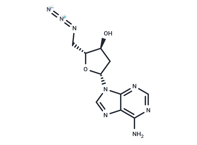 化合物 5’-Azido-2’,5’-dideoxyadenosine,5’-Azido-2’,5’-dideoxyadenosine