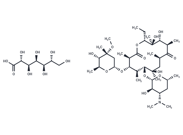 化合物 Erythromycin Gluceptate,Erythromycin Gluceptate