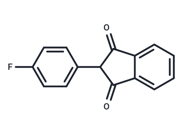 化合物 Fluindione,Fluindione