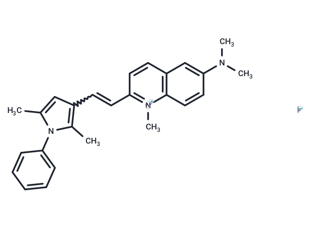 化合物 Pyrvinium Iodide,Pyrvinium Iodide