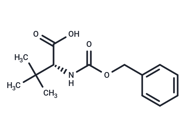 化合物 (R)-2-(((Benzyloxy)carbonyl)amino)-3,3-dimethylbutanoic acid,(R)-2-(((Benzyloxy)carbonyl)amino)-3,3-dimethylbutanoic acid