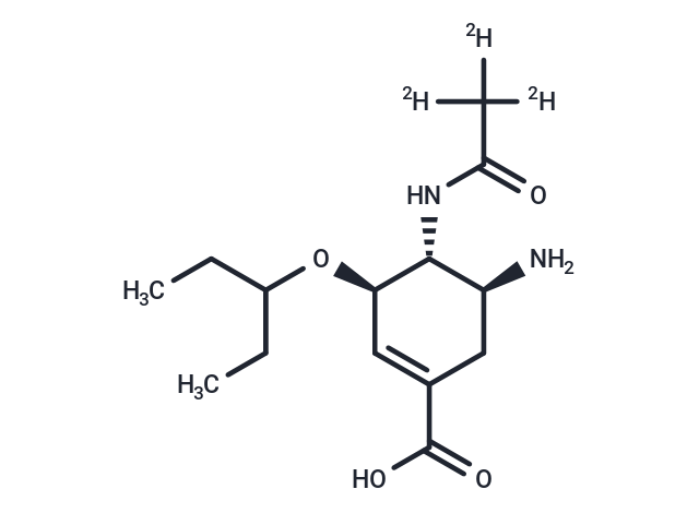 化合物 Oseltamivir-d3 acid,Oseltamivir-d3 acid