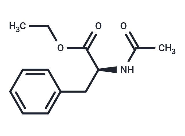 化合物 N-Acetyl-L-phenylalanine Ethyl Ester,N-Acetyl-L-phenylalanine Ethyl Ester