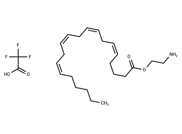 化合物 Virodhamine trifluoroacetate,Virodhamine trifluoroacetate