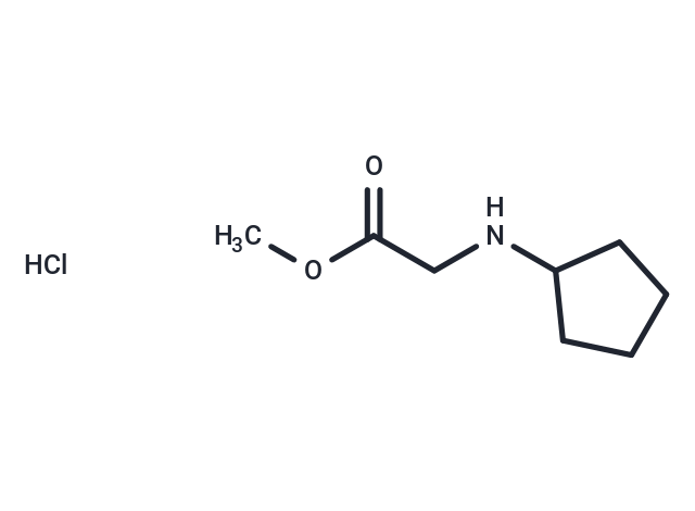 化合物 Methyl 2-(cyclopentylamino)acetate hydrochloride,Methyl 2-(cyclopentylamino)acetate hydrochloride