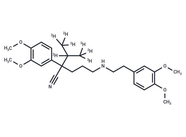 化合物 Norverapamil-d7,Norverapamil-d7