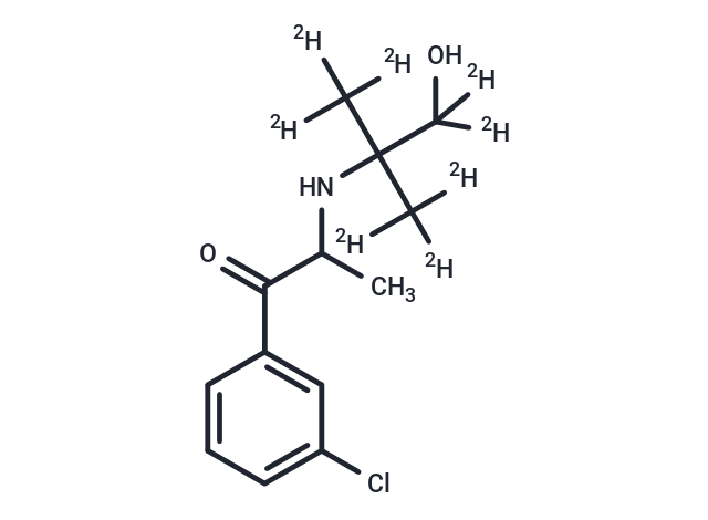 化合物 Bupropion Morpholinol-d8,Bupropion Morpholinol-d8