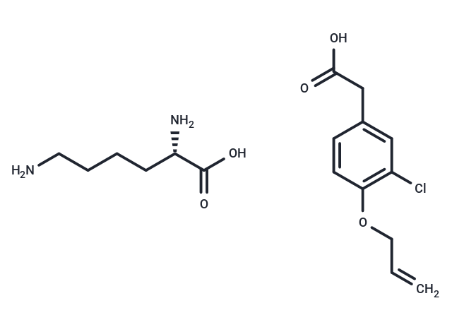 化合物 Alclofenac lysinate,Alclofenac lysinate