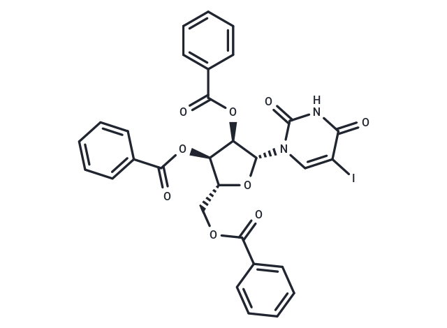 化合物 2’,3’,5’-Tri-O-benzoyl-5-iodouridine,2’,3’,5’-Tri-O-benzoyl-5-iodouridine