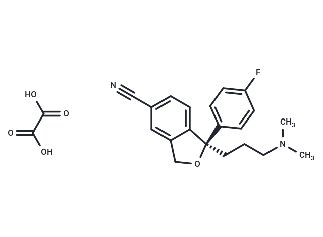 化合物 (R)-Citalopram oxalate,(R)-Citalopram oxalate