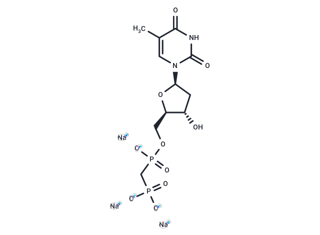 化合物 Thymidine-5'-O-(α,β-methylene)diphosphate sodium,Thymidine-5'-O-(α,β-methylene)diphosphate sodium