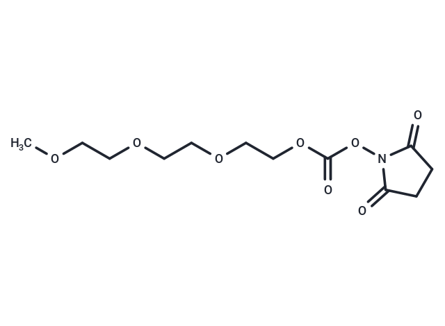 化合物 m-PEG3-succinimidyl carbonate,m-PEG3-succinimidyl carbonate