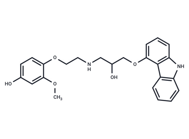 化合物 Carvedilol metabolite 4-Hydroxyphenyl Carvedilol,Carvedilol metabolite 4-Hydroxyphenyl Carvedilol