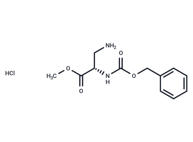 化合物 Methyl 2-(S)-[N-Carbobenzyloxy]amino-3-aminopropionate, Hydrochloride,Methyl 2-(S)-[N-Carbobenzyloxy]amino-3-aminopropionate, Hydrochloride