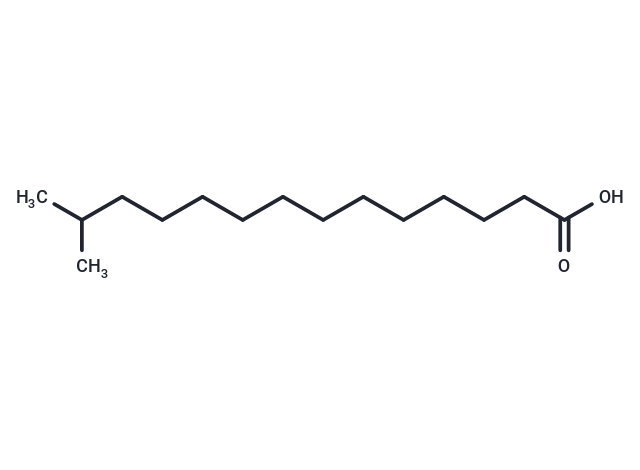 化合物 13-Methyltetradecanoic acid,13-Methyltetradecanoic acid