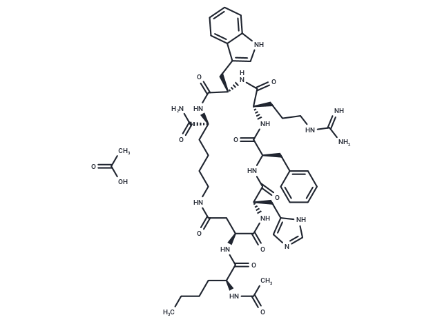 化合物 Melanotan II acetate,Melanotan II acetate