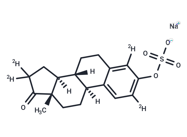 雌酮-d4 3-硫酸鈉鹽,Estrone-d4 3-Sulfate Sodium Salt