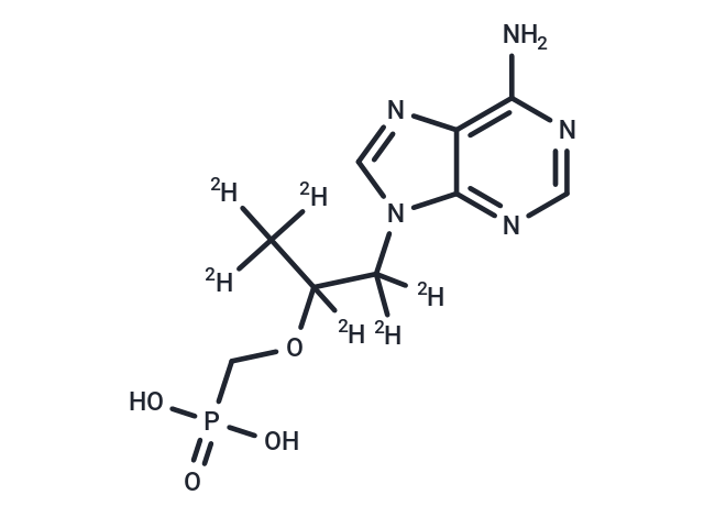 化合物 rac Tenofovir-d6,rac Tenofovir-d6