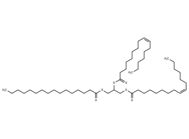 化合物 1,2-Dipalmitoleoyl-3-Palmitoyl-rac-glycerol,1,2-Dipalmitoleoyl-3-Palmitoyl-rac-glycerol