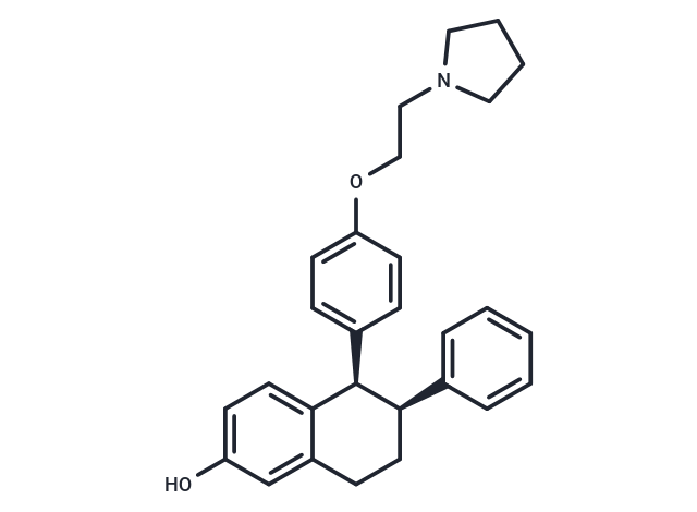 化合物 Lasofoxifene,Lasofoxifene