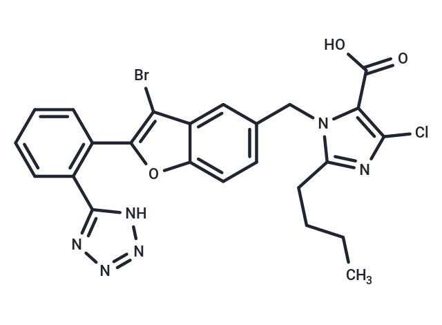 化合物 Zolasartan,Zolasartan