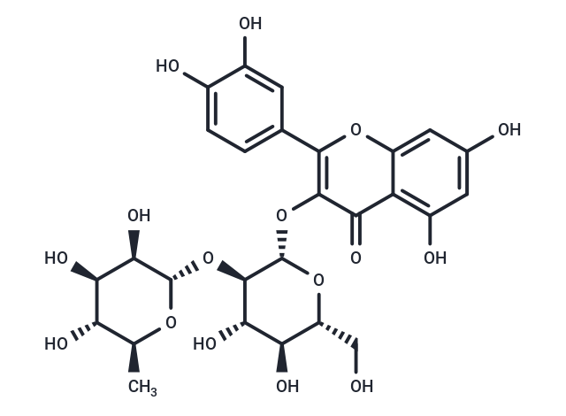 槲皮素-3-O-新橙皮苷,Quercetin 3-O-neohesperidoside