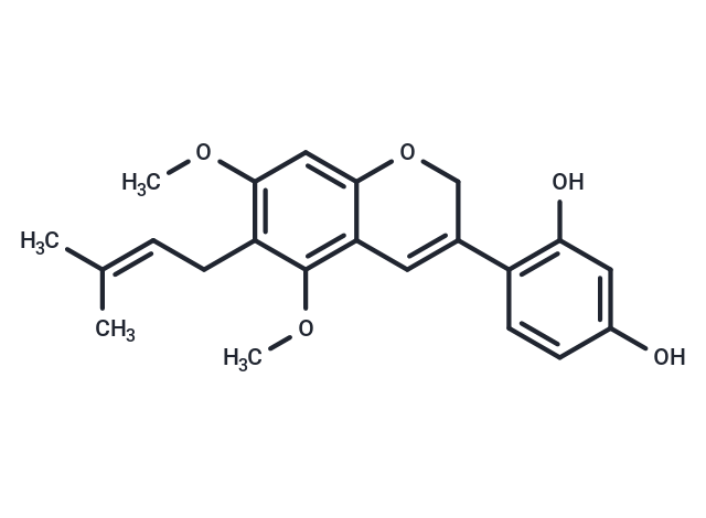 化合物 Dehydroglyasperin D,Dehydroglyasperin D