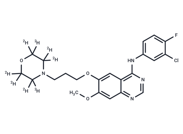 化合物 Gefitinib-d8,Gefitinib-d8